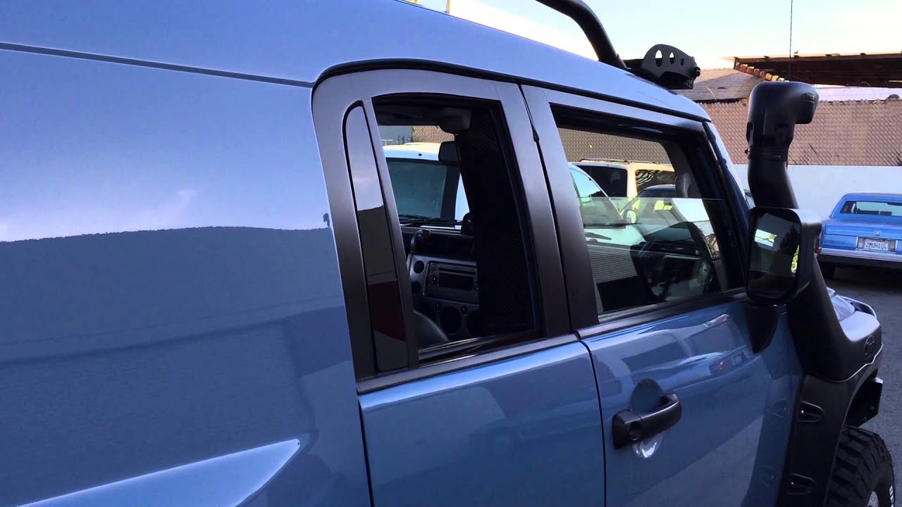 Toyota FJ Cruiser Custom Power Windows for Rear Access Doors