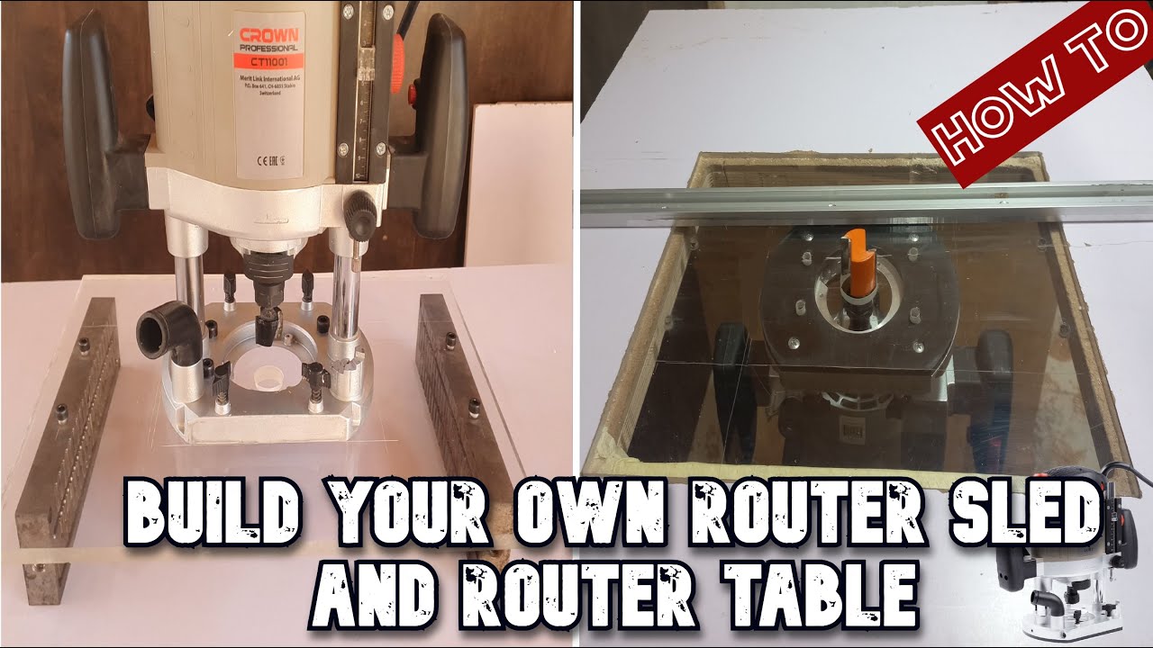 Affordable DIY Router Sled and Router Table
