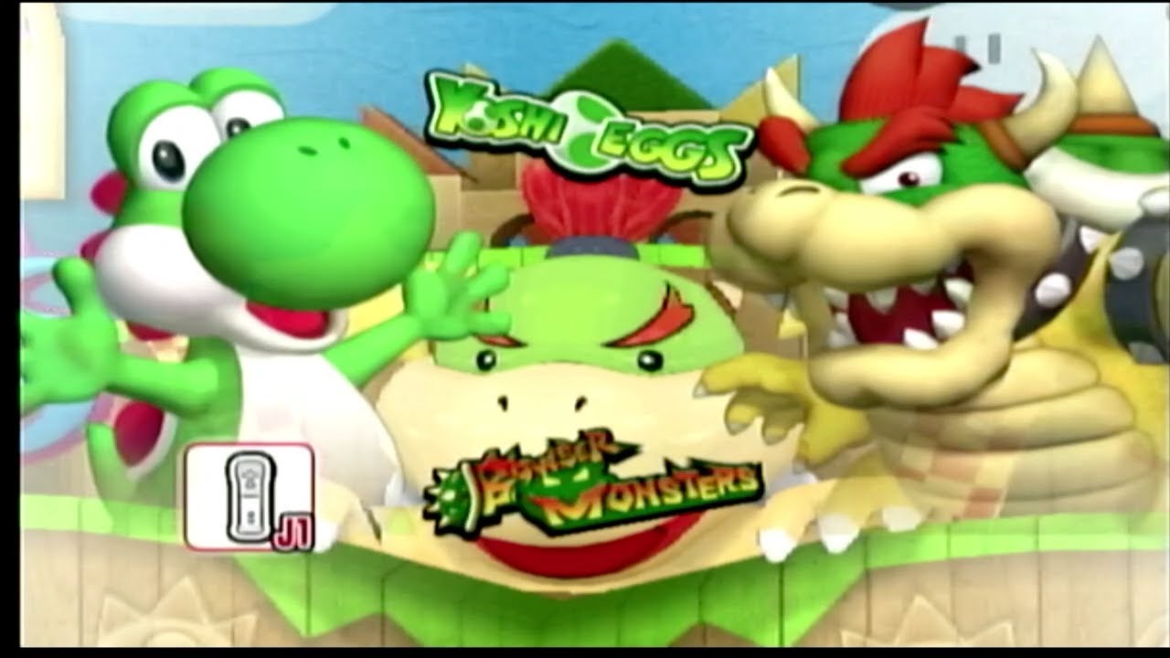 Mario Super Sluggers: Yoshi Eggs vs Bowser Monsters Gameplay HD