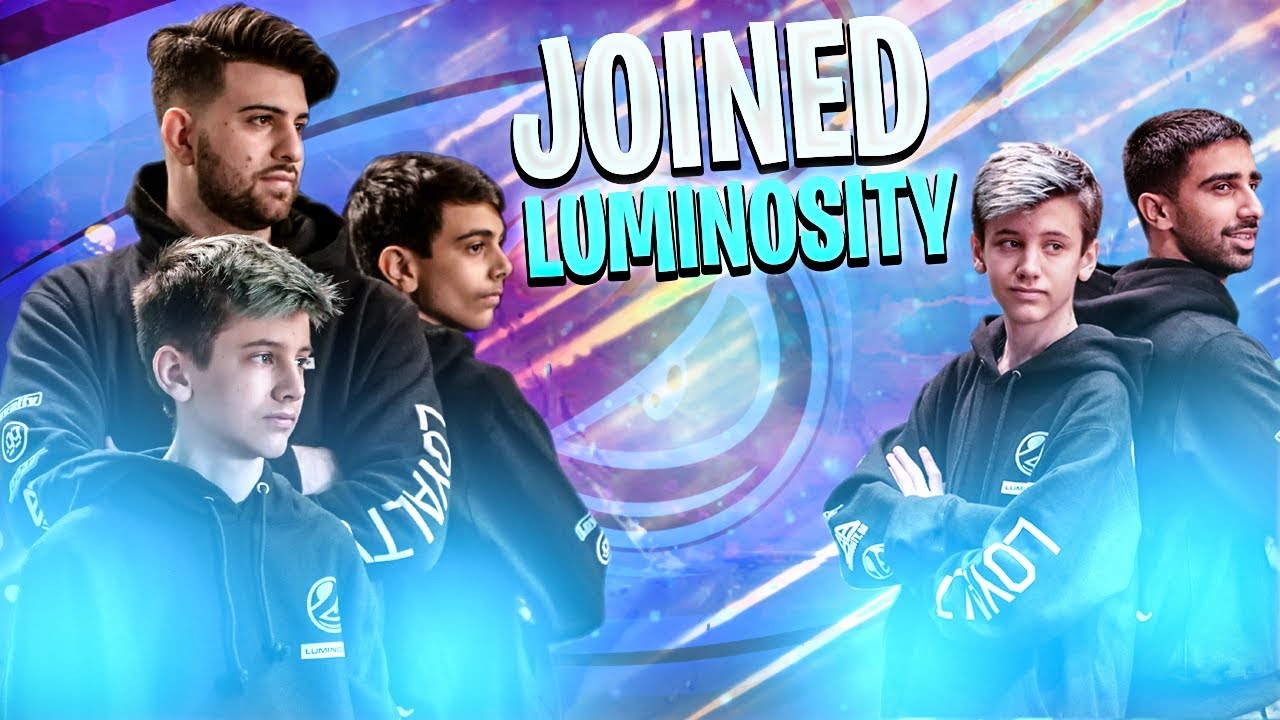 I JOINED LUMINOSITY & FILMED MY SECRET ANNOUNCEMENT! FT. SYPHERPK & VIKKSTAR123