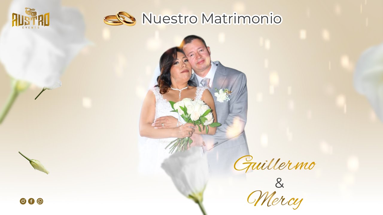 MATRIMONIO ENTRE GUILLERMO Y MERCY 🤵🏻👰🏻‍♀️