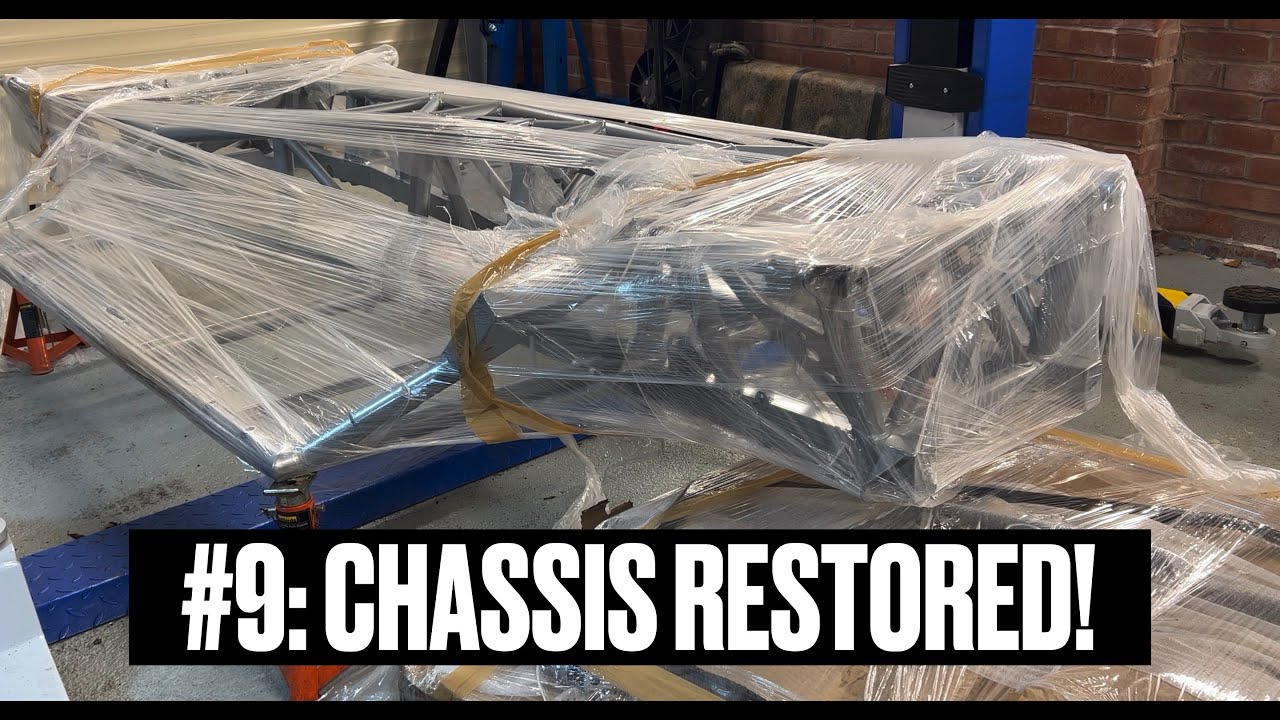 TVR Tuscan resto #9: Chassis repaired and restored!