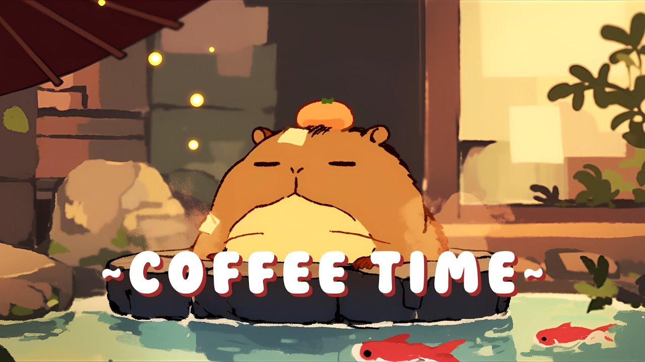 Capybara Music Lab | Chill Study Music Mix 🦫 🎵 ✨
