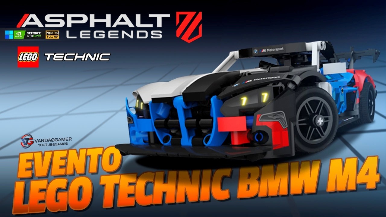 ASPHALT LEGENDS LEGO TECHNIC BMW M4 GT3