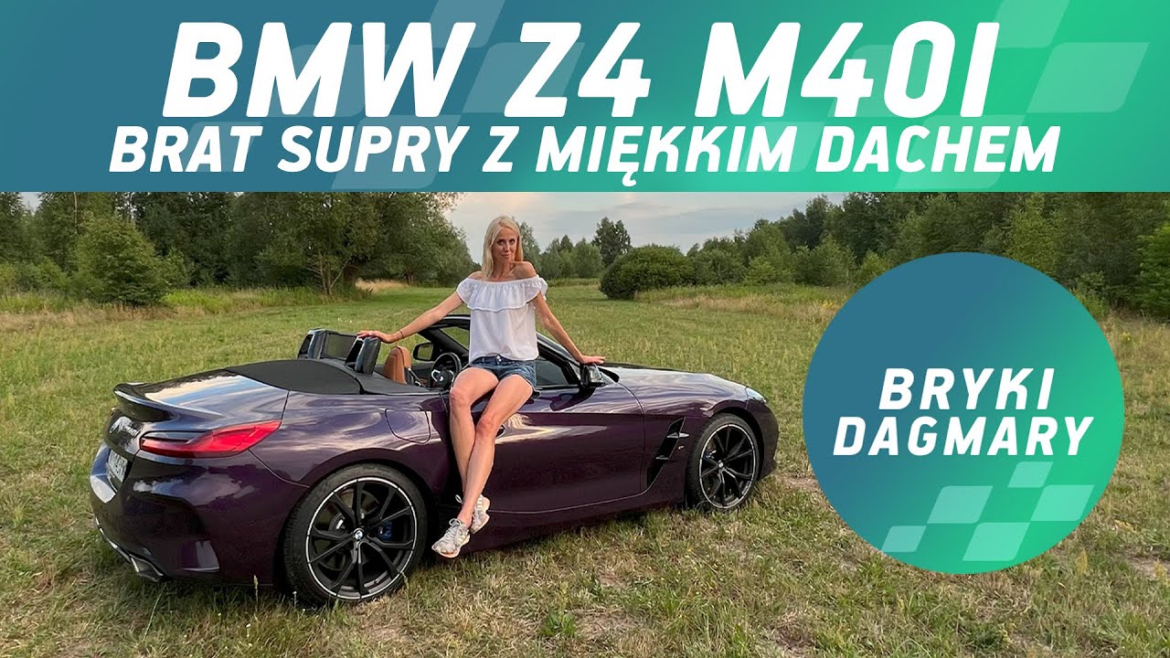 BMW Z4 M40i brat Supry z miękkim dachem