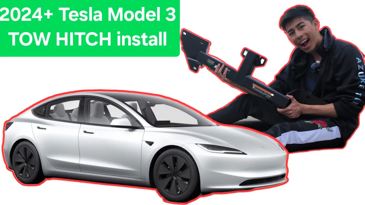 2024 Highland Tesla Model 3 | Installing a Tow Hitch (Torklift EcoHitch Install)