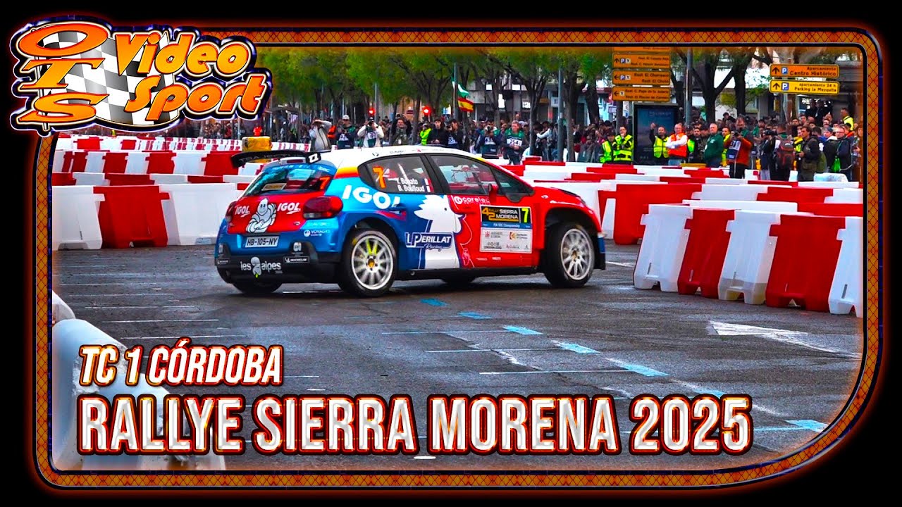#ERC 42º Rally Sierra Morena 2025 | TC 1 CÓRDOBA @OTSVideoSport