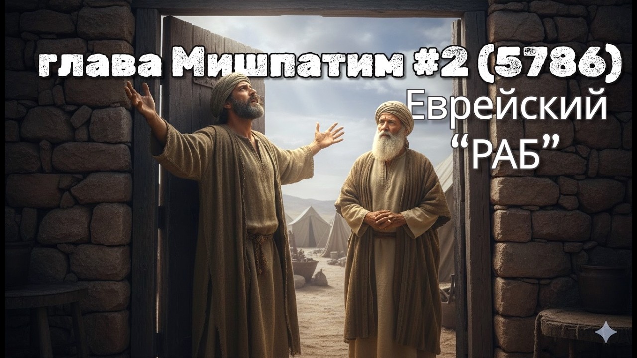 Мишпатим 2 (5786) Урок по Беседе Ребе
