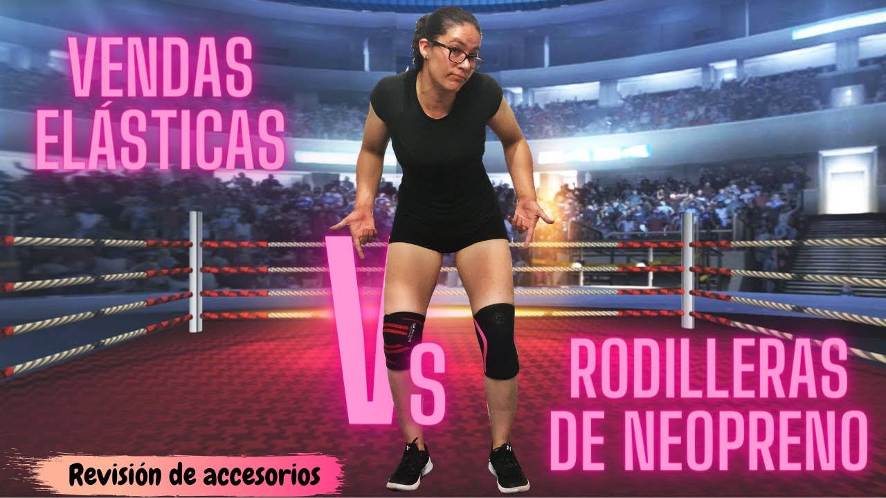 Vendas el&aacute;sticas Vs Rodilleras de Neopreno