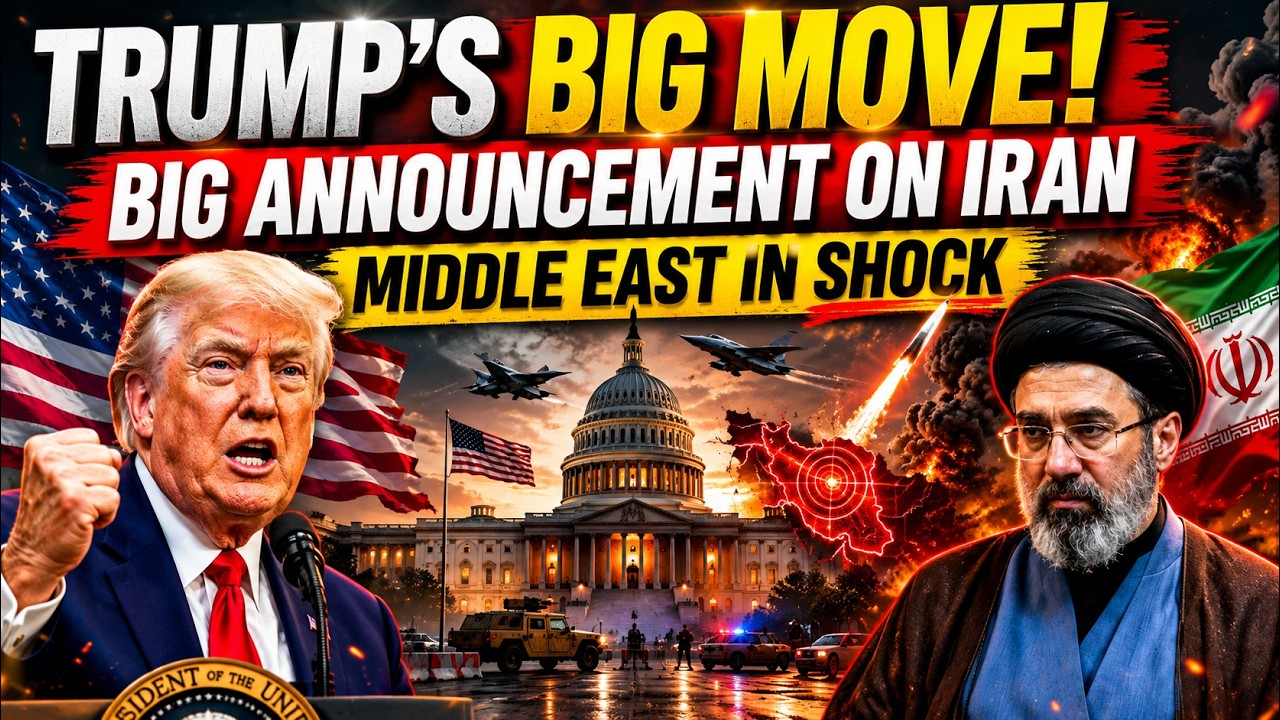 LIVE: Trump's Iran Announcement Sends Shockwaves Across Global Politics | World News