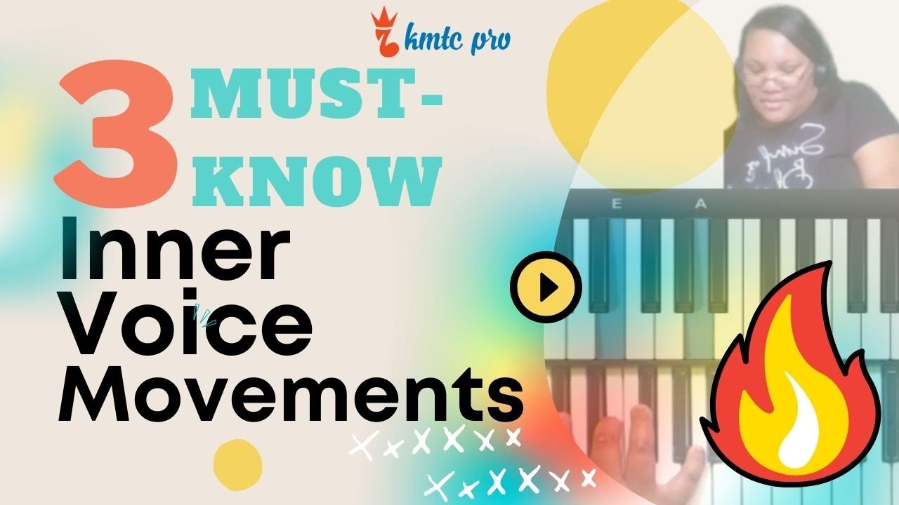 Inner Voice Movements (3 Options) | C Major Chord Progression | Gospel Piano