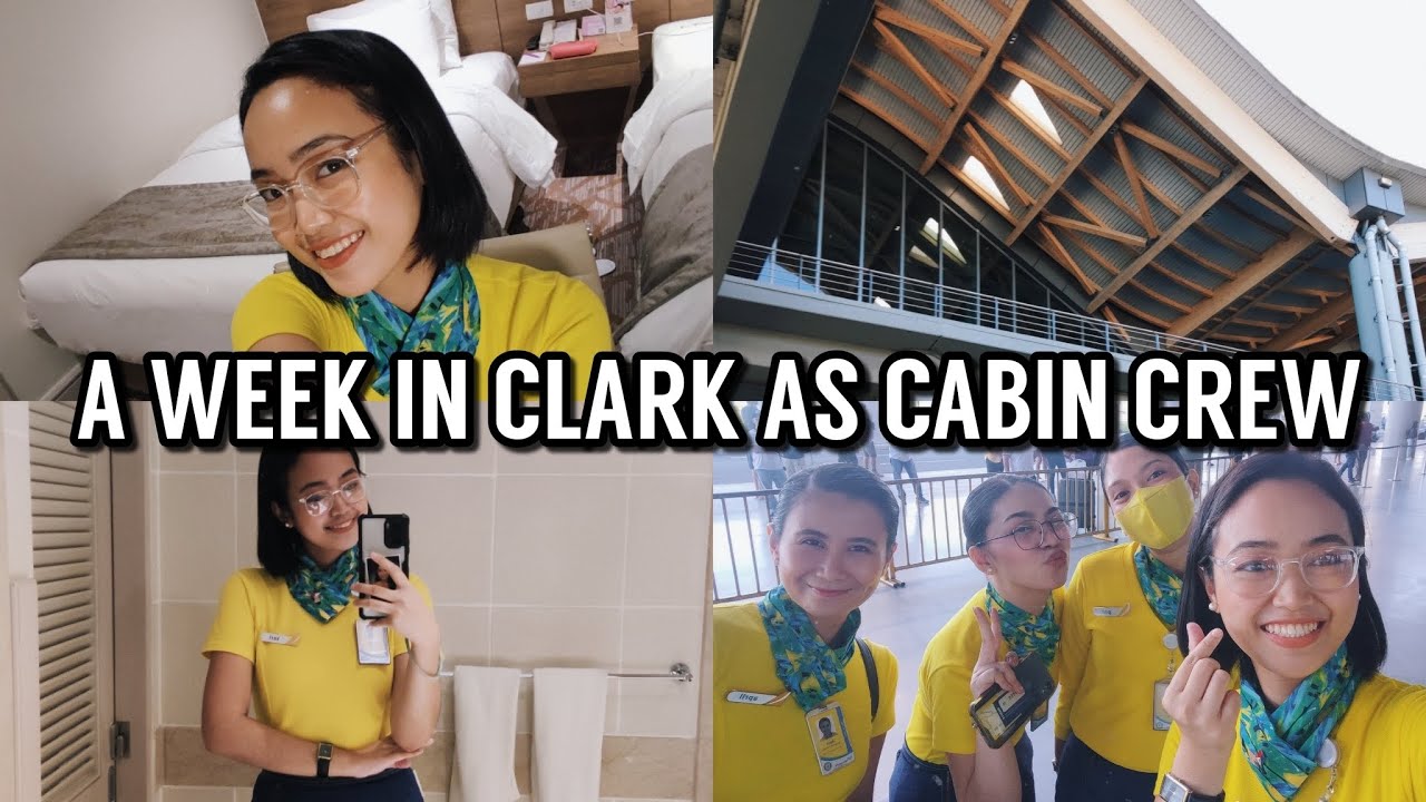 A Week in the Life of a Flight Attendant in Clark Pampanga from Manila (2023) | Cabin Crew Room Tour