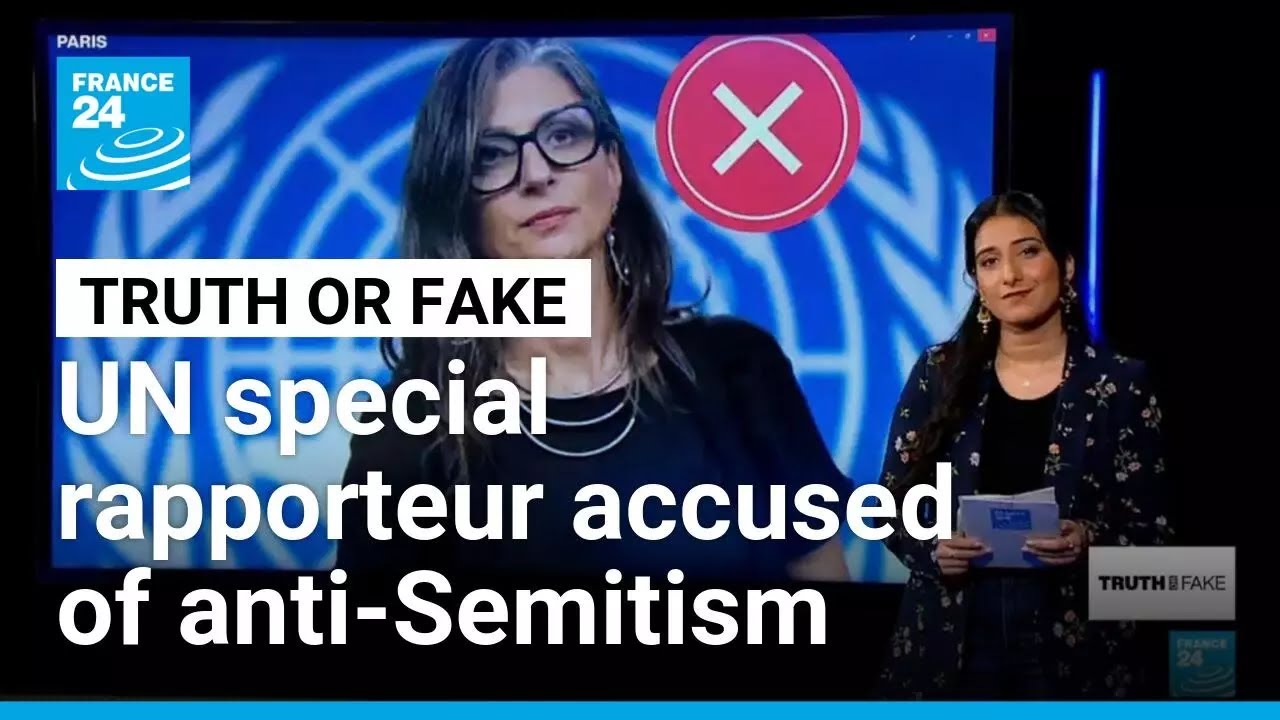 No, the UN's Francesca Albanese did not call Israel 'the common enemy of humanity' • FRANCE 24