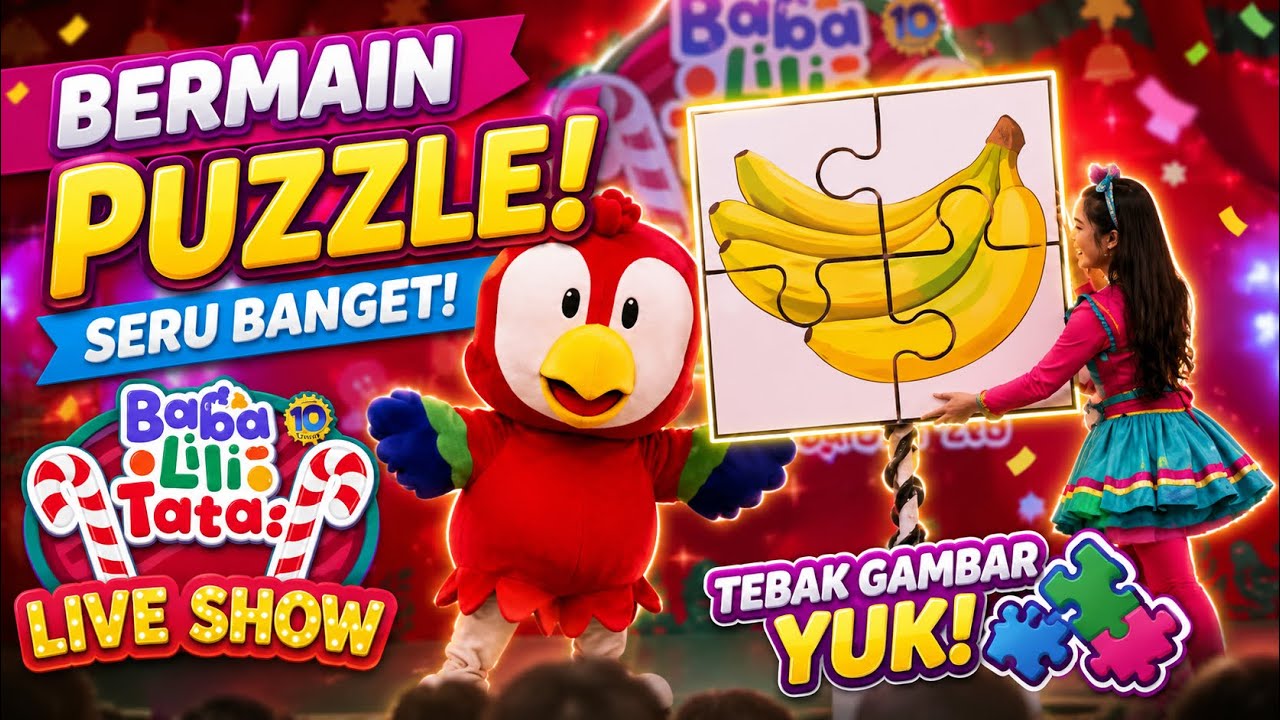 Bermain Puzzle | Baba Lili Tata - Balita Live Show