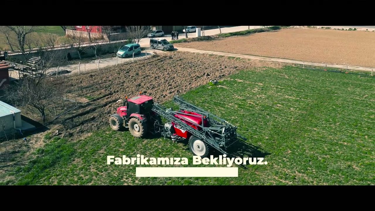 Üntar Tarım - 3000 Lt Çekilir İlaçlama Makinesi / Ürün Videosu