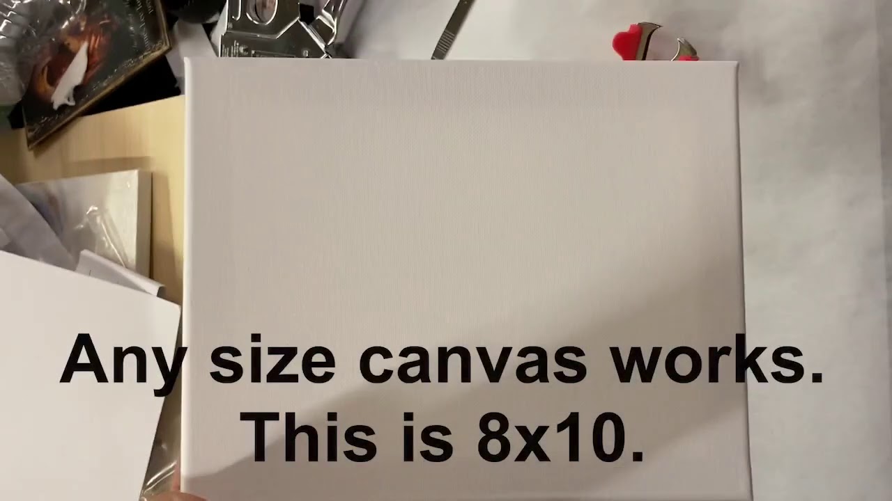Sublimating on Canvas