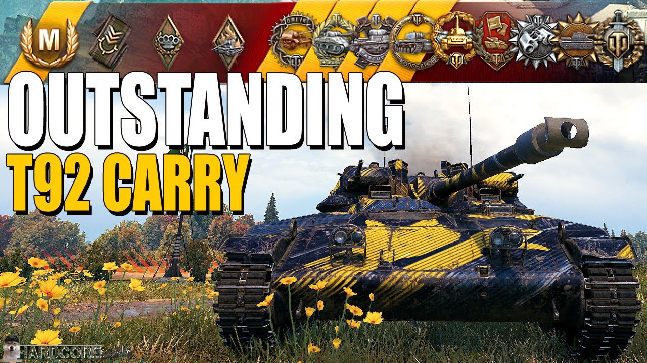 T92: 4.6k damage, 8 tanks destroyed - World of Tanks