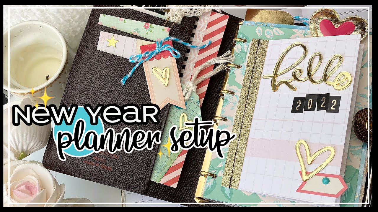 Setting Up My Pocket Planner for the New Year | Louis Vuitton P Agenda