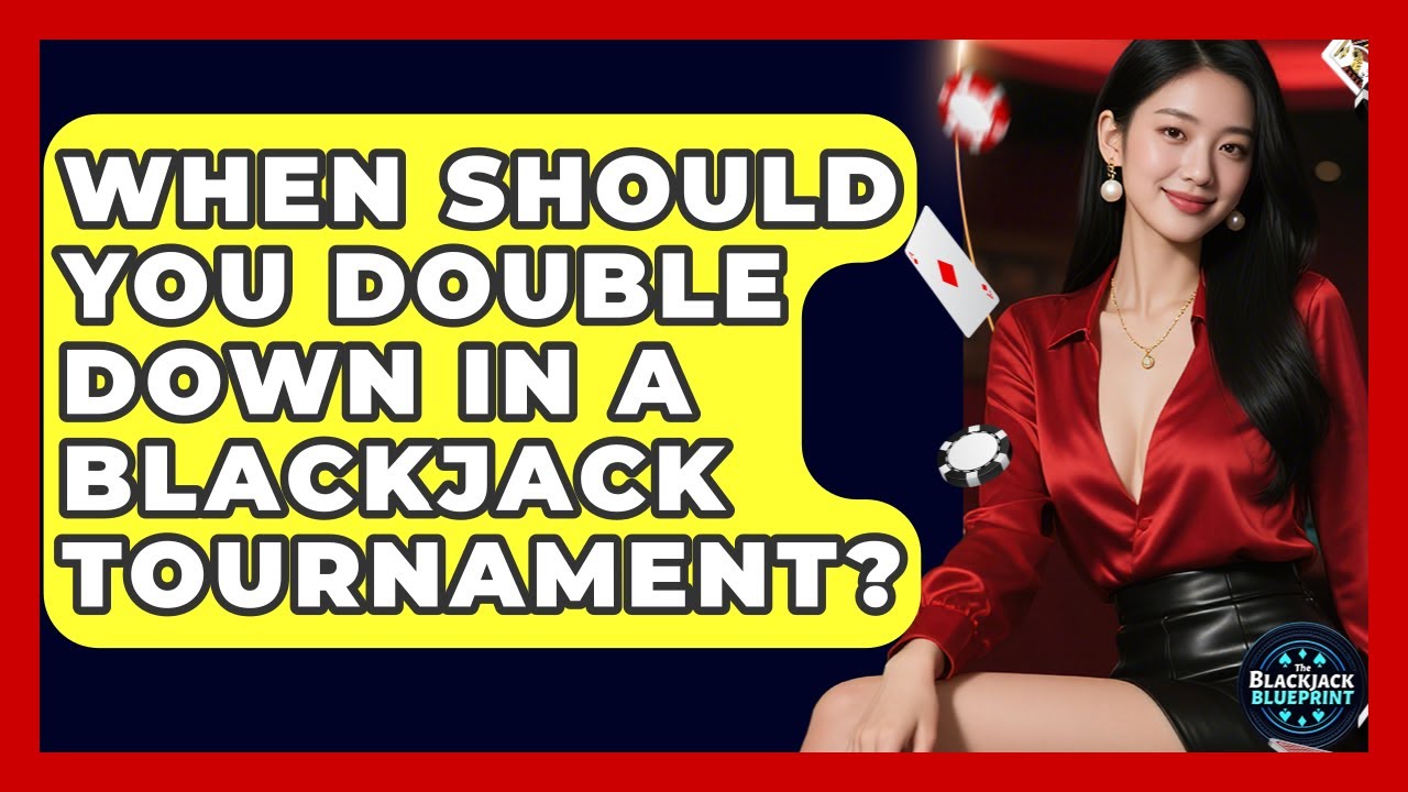 When Should You Double Down In A Blackjack Tournament? - The Blackjack Blueprint