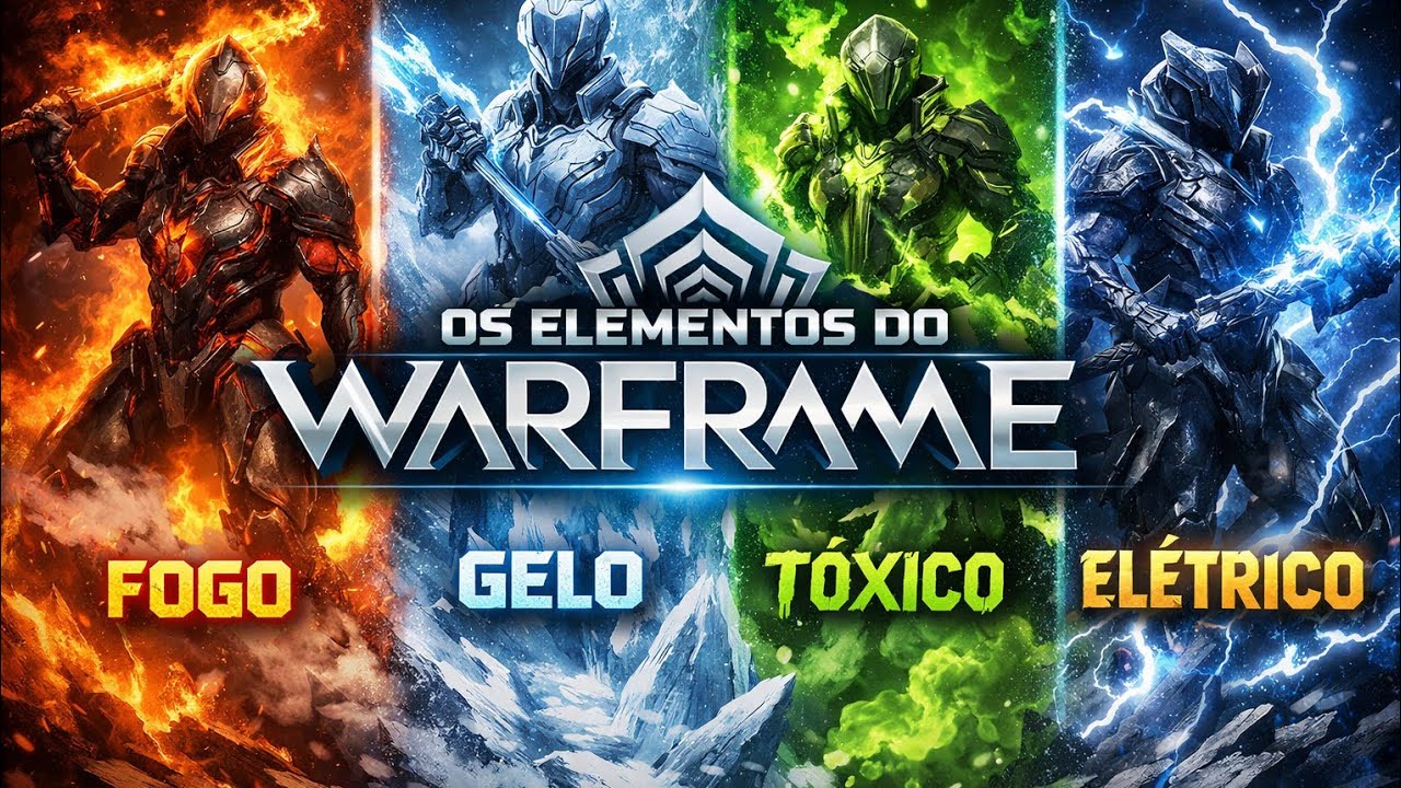 🧪 A Verdade Sobre os ELEMENTOS do Warframe! Combinações Que DESTROEM