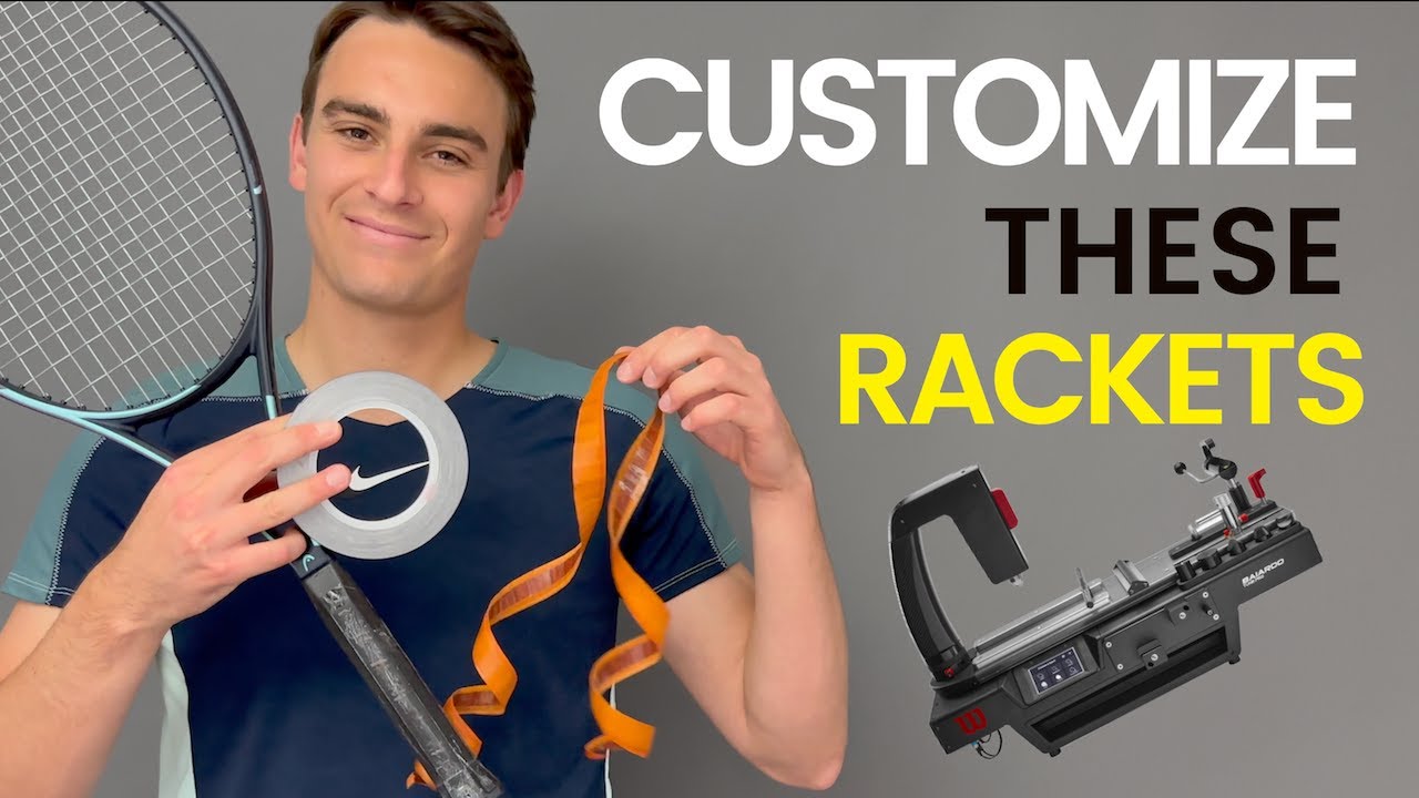 You need to CUSTOMIZE these rackets!! (+ new diagnostic machine 👀) | Rackets & Runners