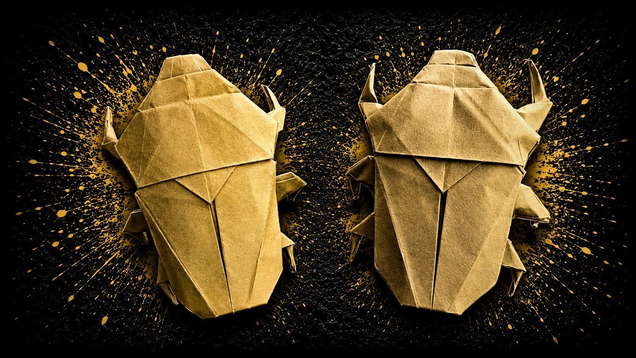 Origami Beetle – Detailed Step-by-Step Guide