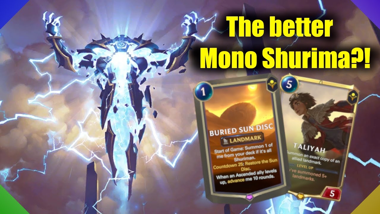 Can Xerath and Taliyah make Mono Shurima work?!? - Legends of Runeterra