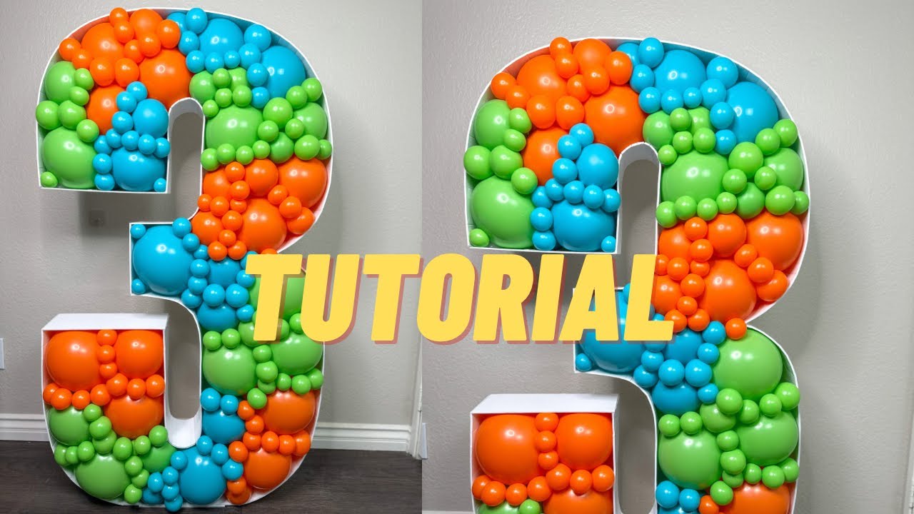 HOW TO MAKE A BALLOON MOSAIC | Temu