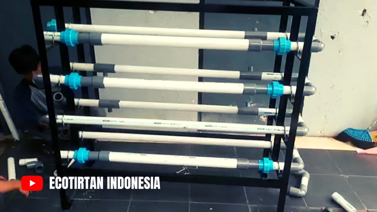 TUBE FLOCCULATOR FABRICATION PROCESS