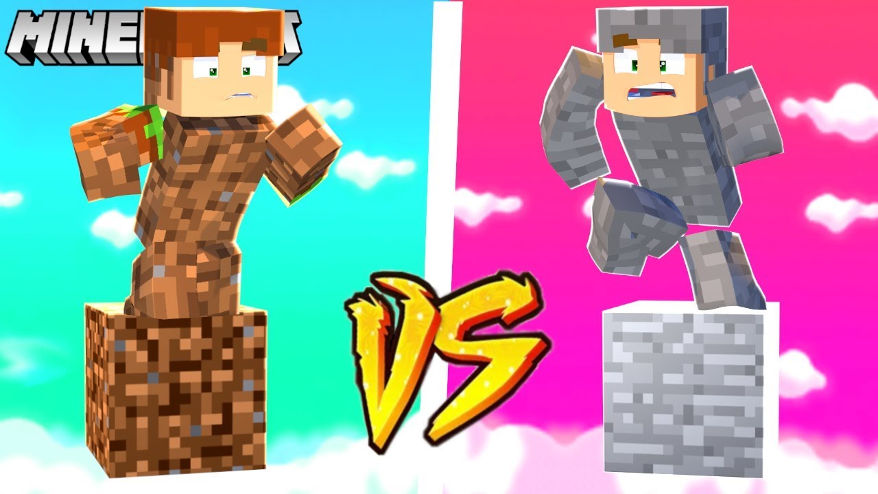 ZIEMNIA VS KAMIEŃ | BRAWL STARS LUCKY BLOCK CHALLENGE MATRUNERPL MINECRAFT