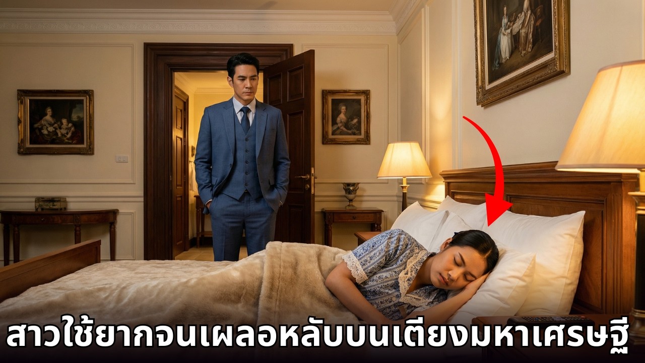 สาวใช้ยากจนเผลอหลับบนเตียงมหาเศรษฐี ชีวิตพลิกผันสู่รักแท้ที่ไม่มีวันลืม