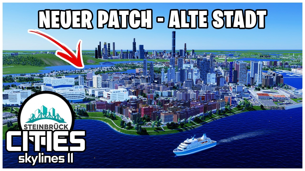 WAS macht der Patch mit meinen 350.000 Einwohnern? | #citiesskylines2 | Steinbrück 102