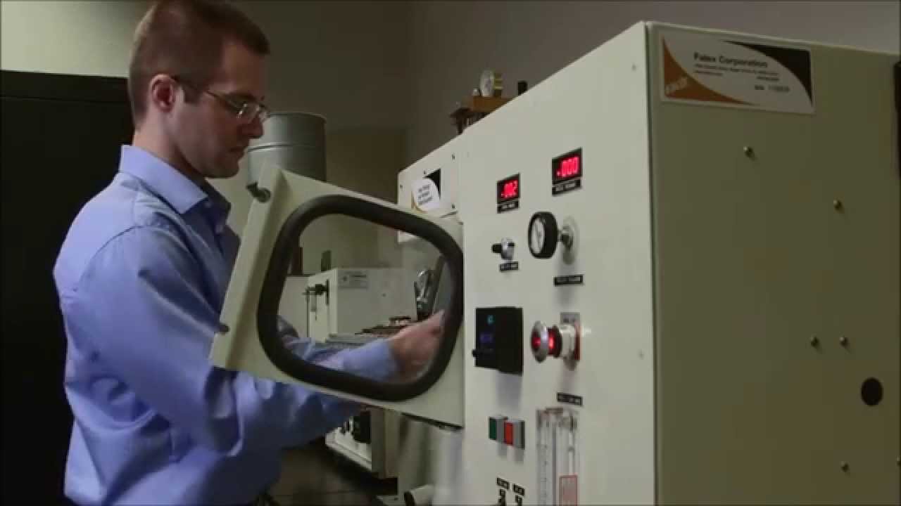 Fisher Barton Technology Center_ASTM G65 Abrasion Wear Tester_ASTM G76 Erosion Wear Tester