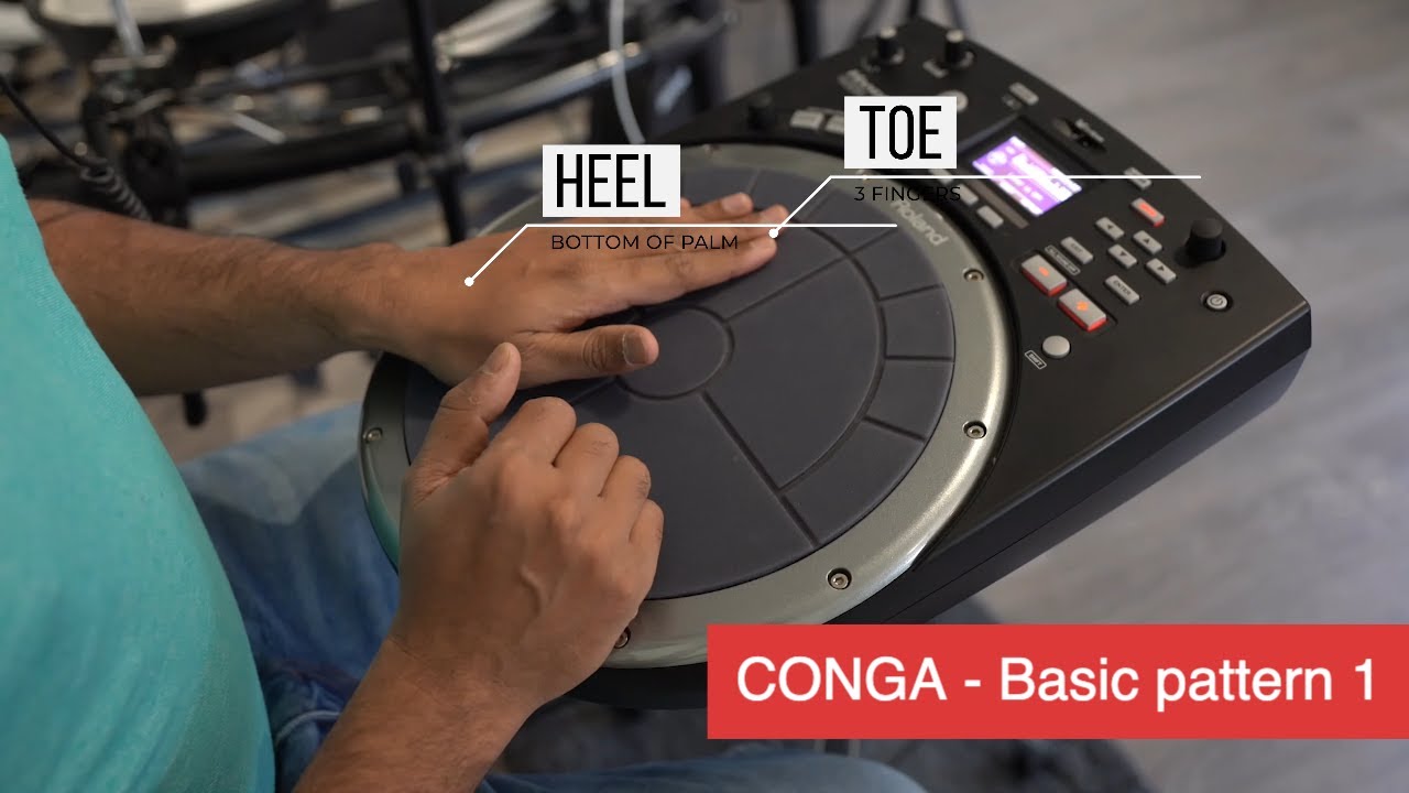 Roland Handsonic Conga Basics - 1