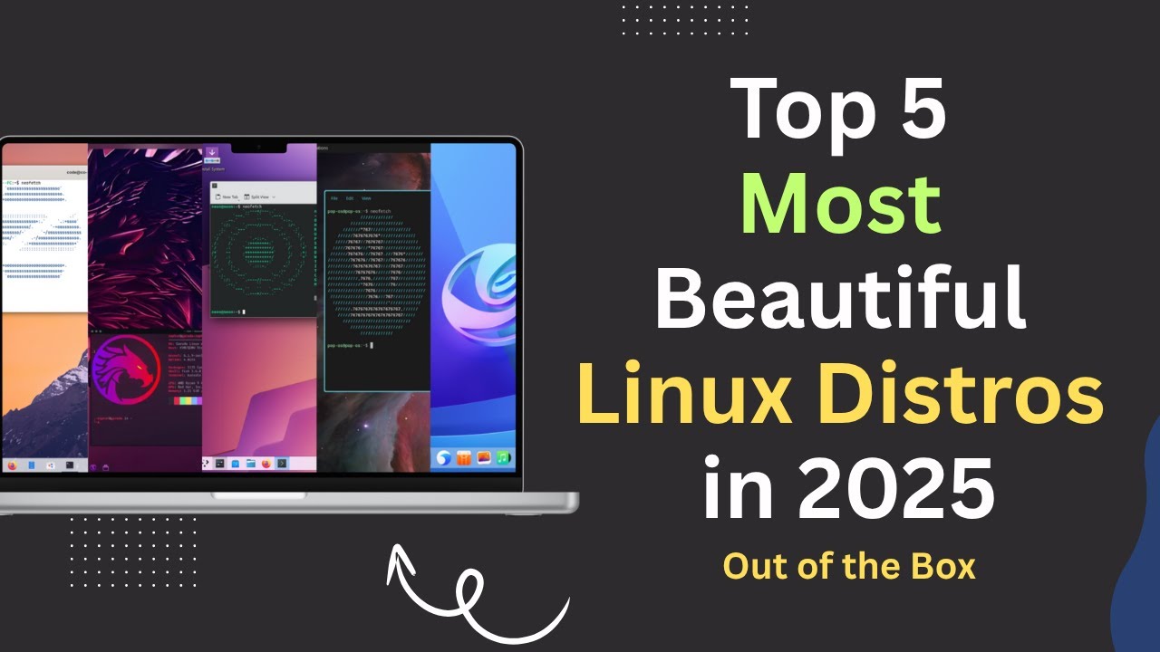 Пять самых красивых дистрибутивов Linux 2025 года прямо из коробки!