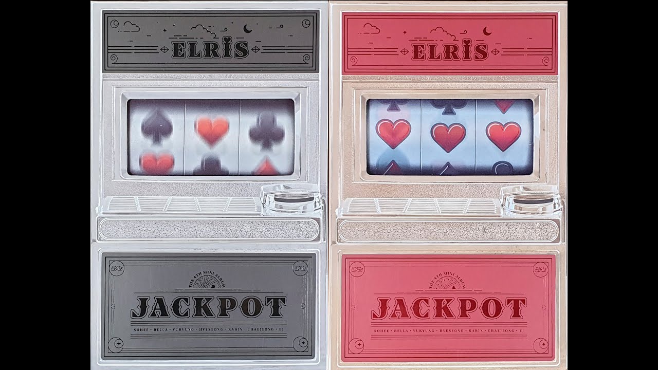 [Unboxing] 엘리스 미니 4집 (ELRIS 4th Mini Album) : JACKPOT [BLACK, RED Ver.]