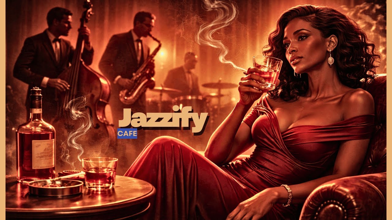 Smoky Jazz Bar Elegance | Sophisticated Vintage Jazz for Refined Relaxation
