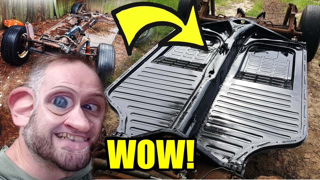 Replace VW Floor Pans in 10 Minutes - (VW Thing)