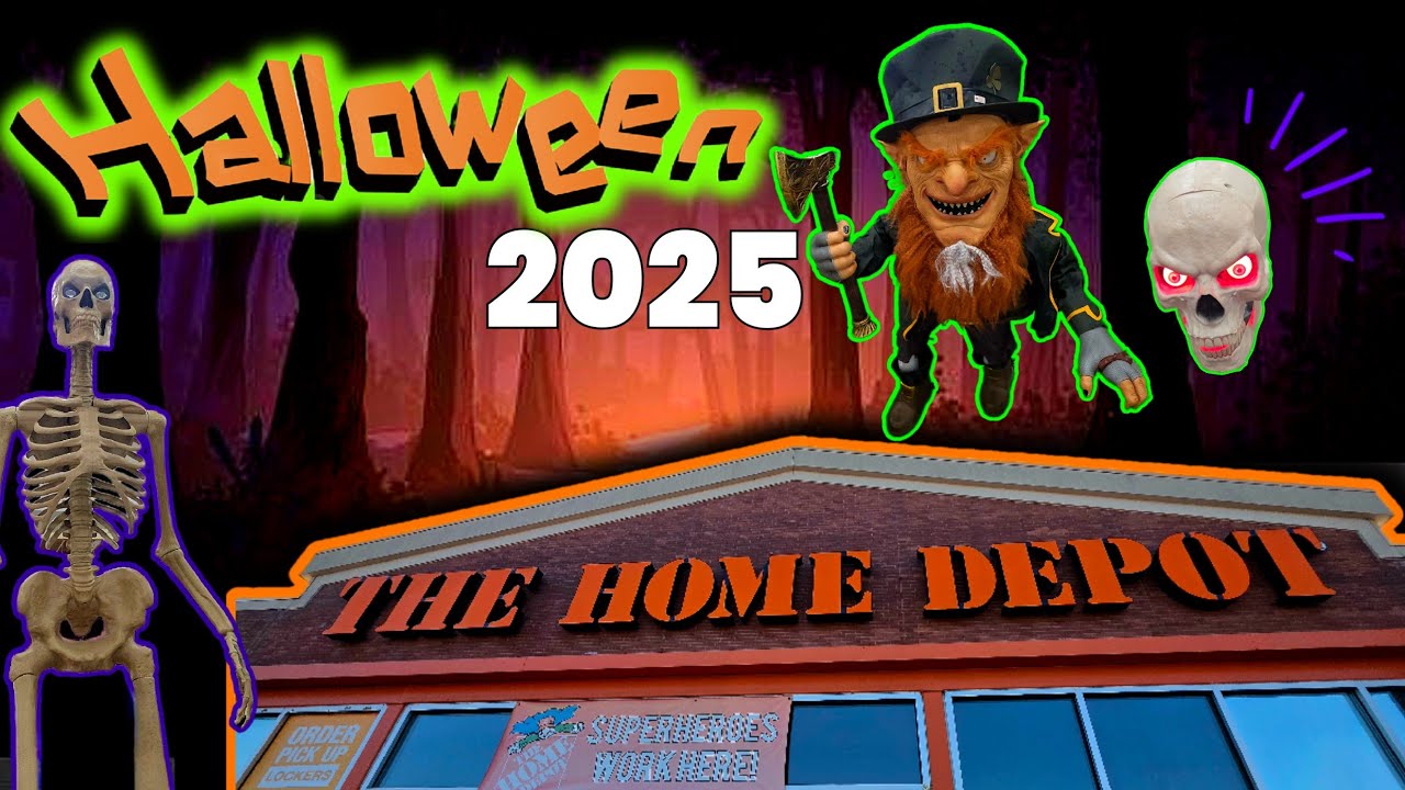 👻 Home Depot Halloween Animatronics have finally hit the Stores! 🎃 #homedepot  