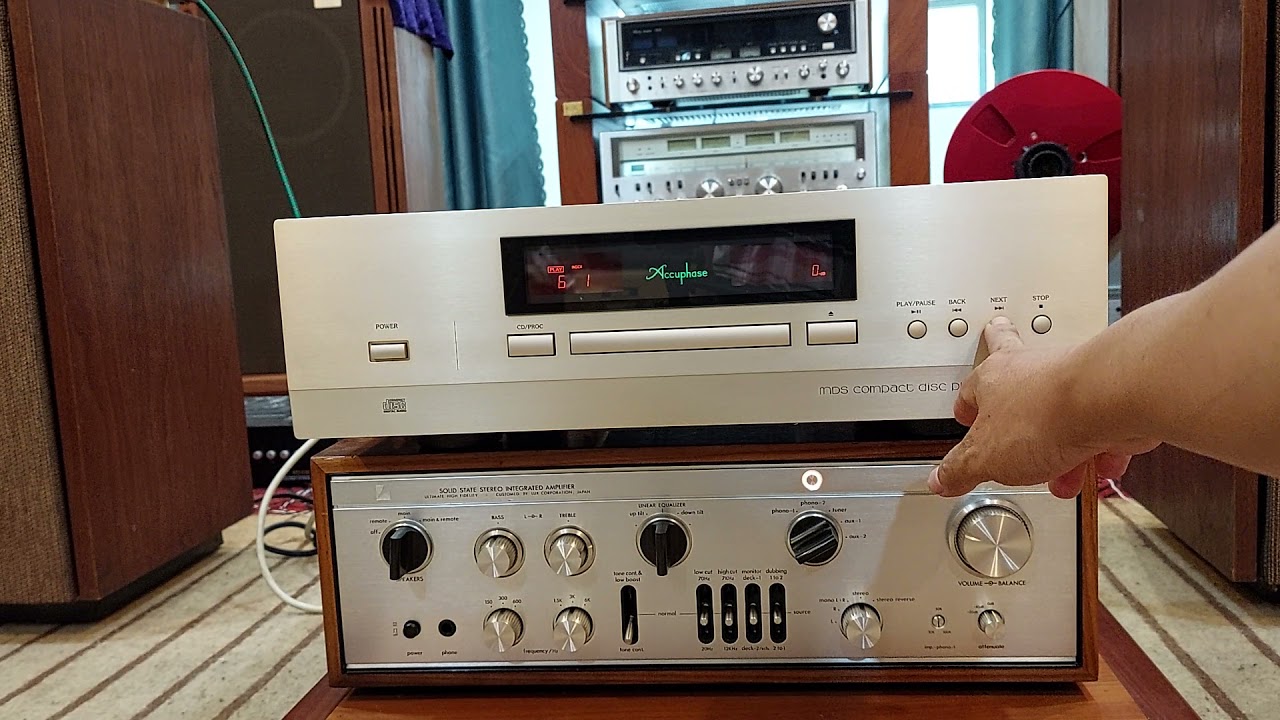 Test CD Accuphase DP-400 gửi bác khách miền bắc mời các bác cùng xem  .