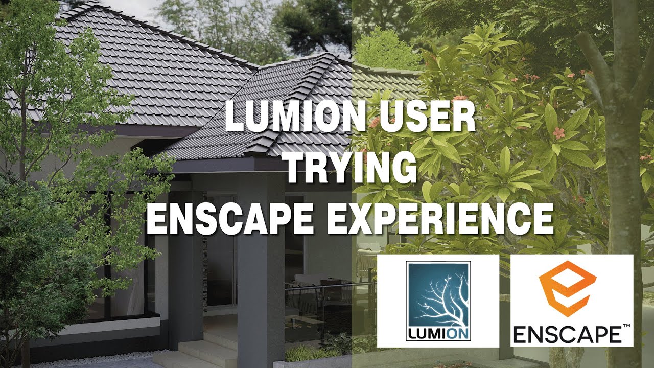 LUMION USER TRYING ENSCAPE 3.1 - DAYLIGHT EXTERIOR