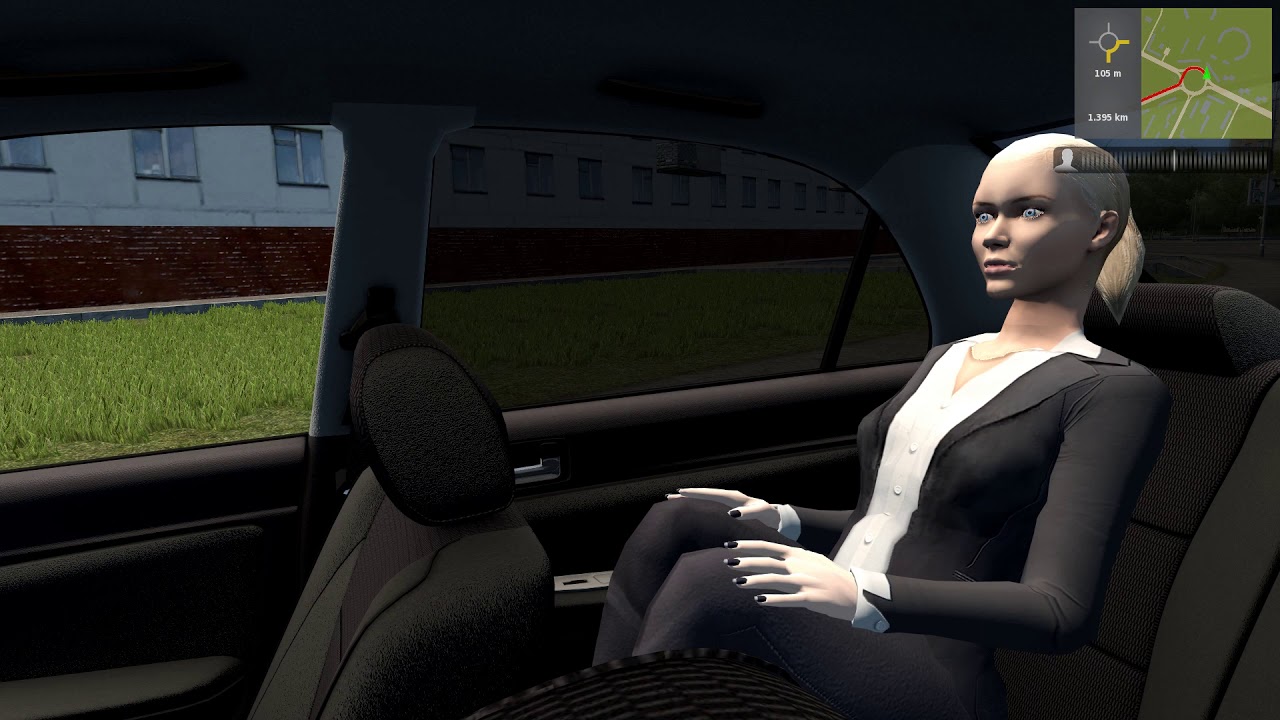City Car Driving 1.5.7 - Stressful Taxi Drive