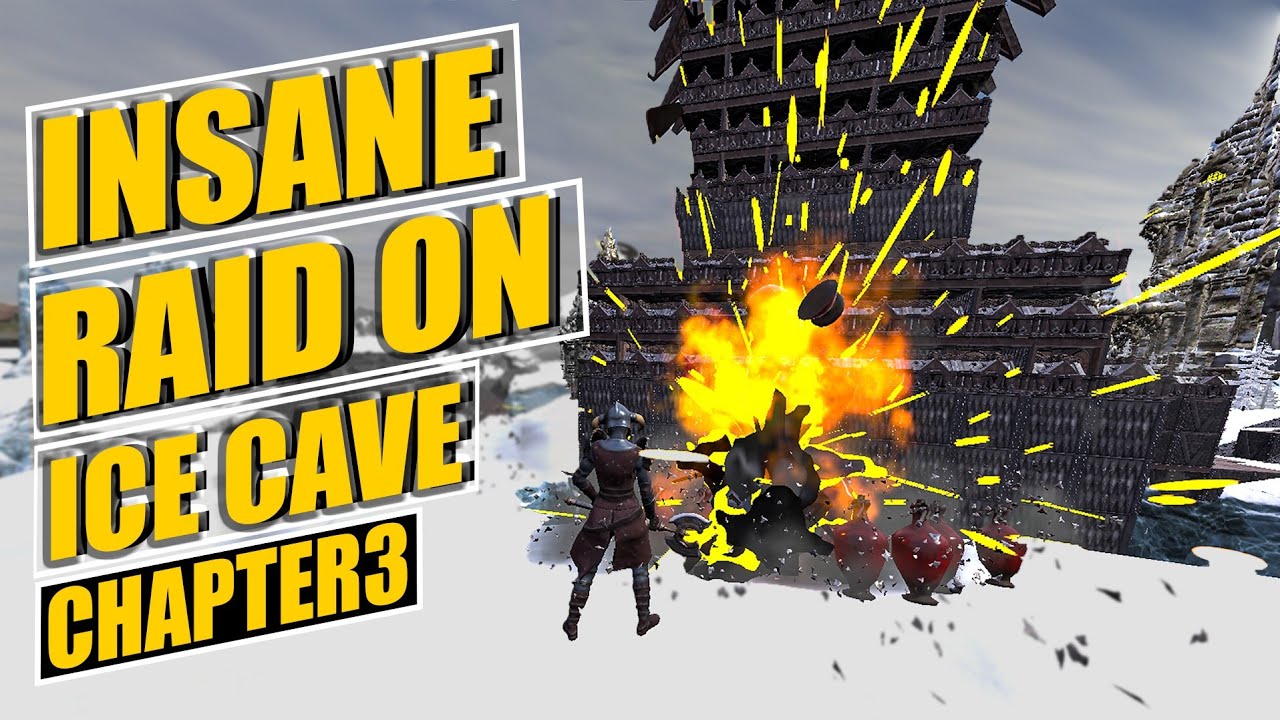 Insane Raid On Ice Cave - Raid and Pvp Montage : Conan Exiles Age Of Sorcery chapter 3
