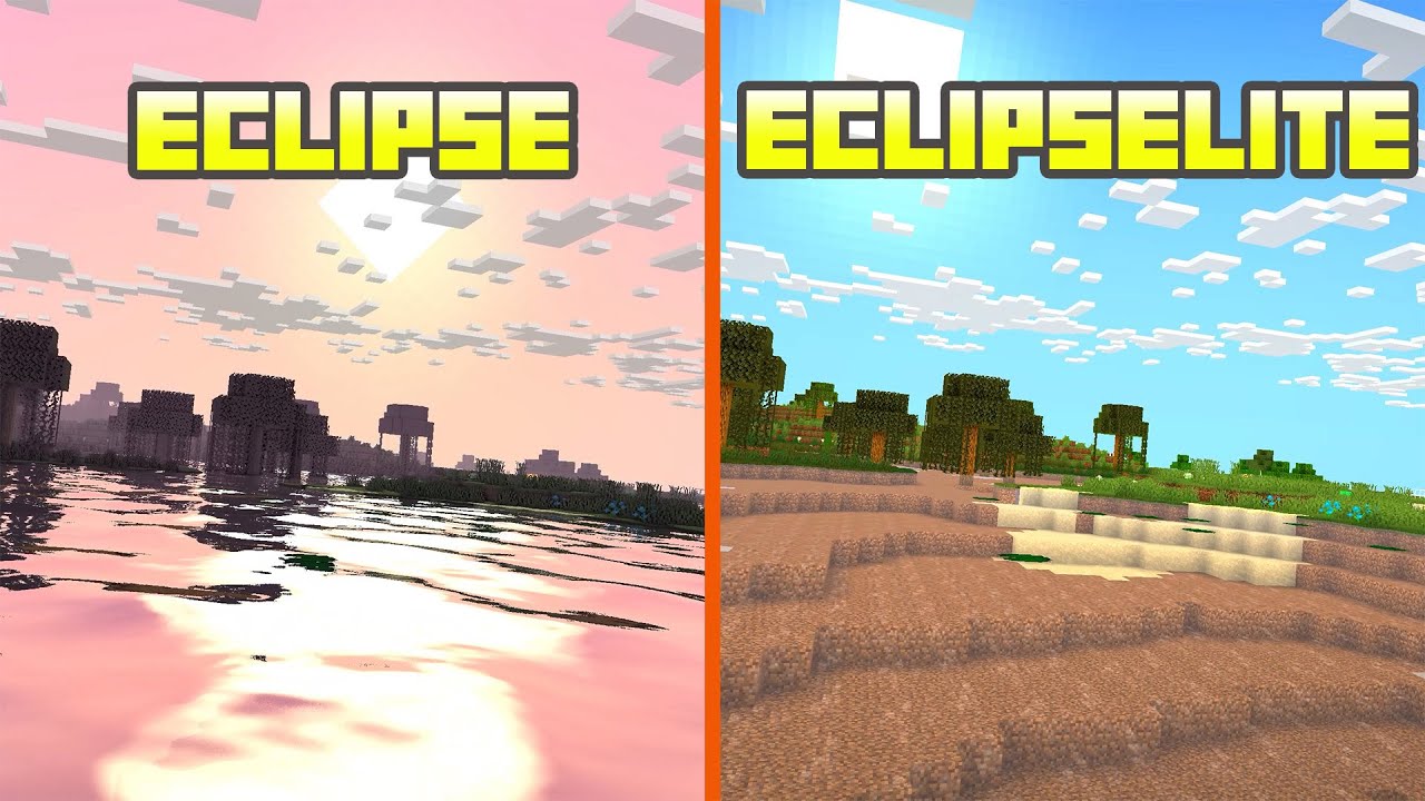 Eclipse против Eclipselite | Сравнение шейдеров