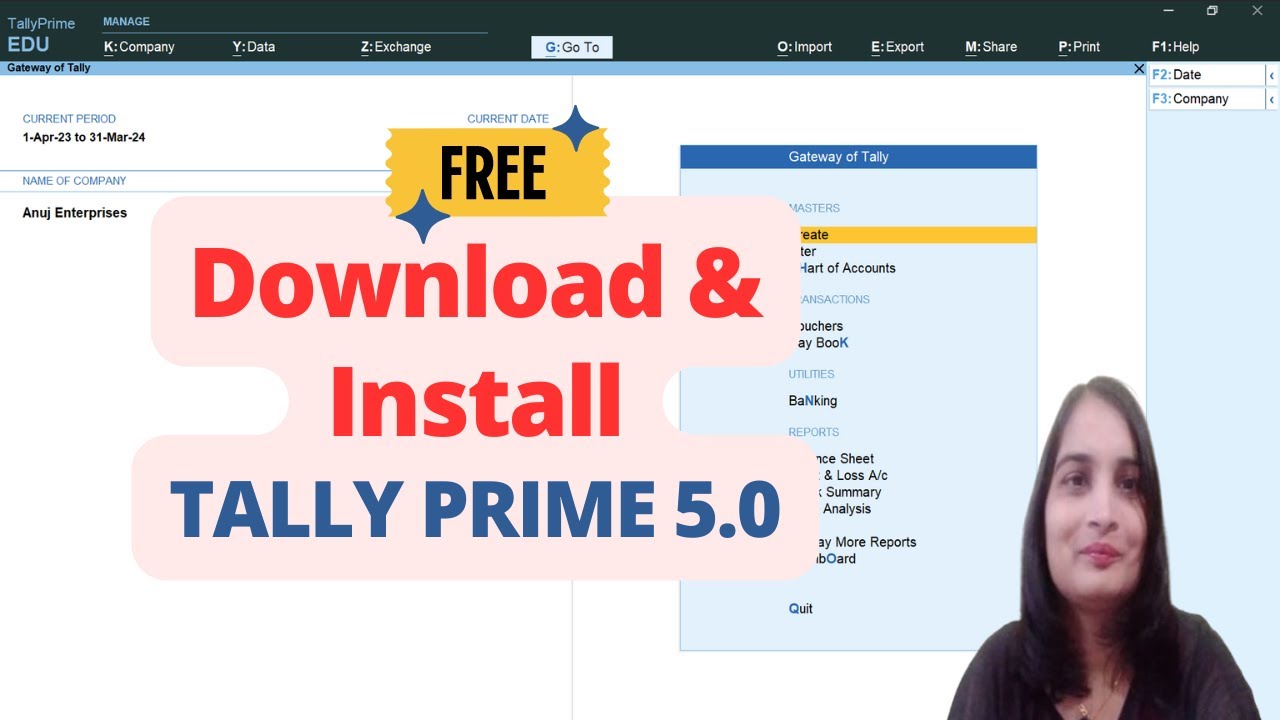 How to Download, Install and Activate Tally Prime 5.0 | Latest Tally Version download in free|