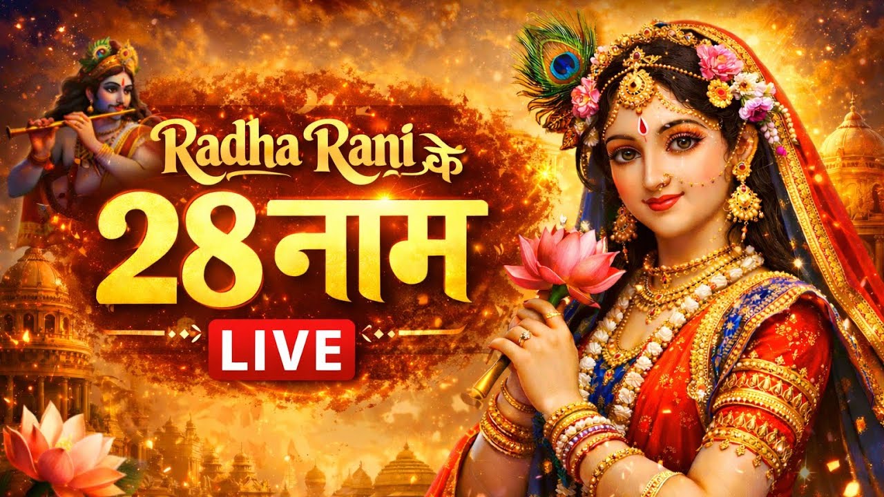 Radha Rani K 28 Naam 🙏🌺❤️