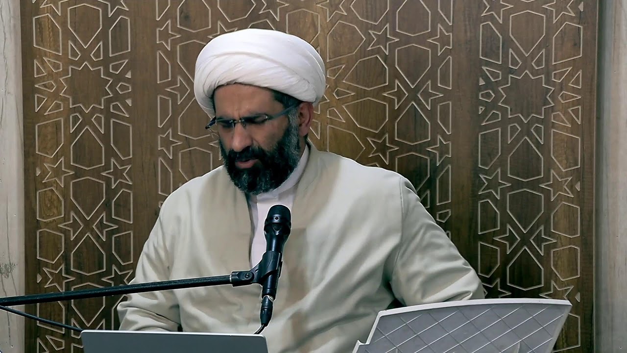 العدمية الوجودية القرآن كطوق نجاة من عبثية (عصر اللا معنى) - سماحة الشيخ حسن الغروي الكاشاني