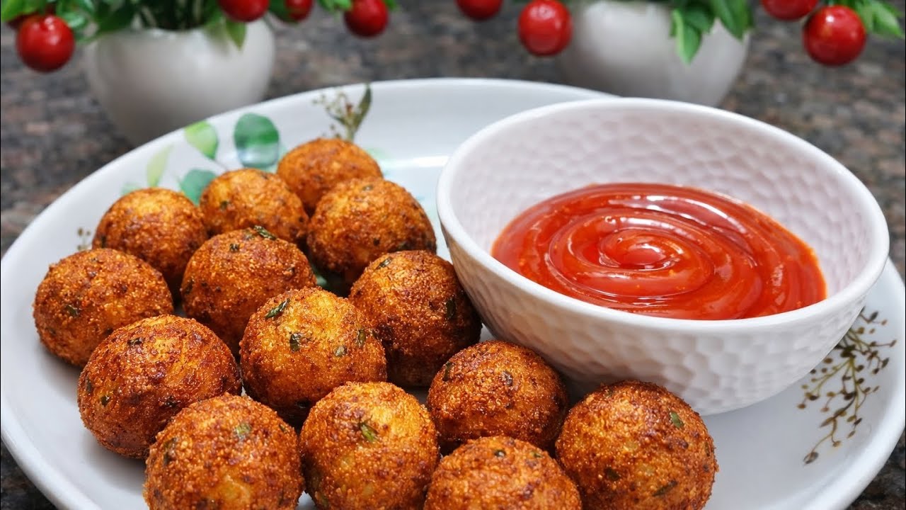 Potato Suji Balls Recipe | Perfect Tea Time Snack #new #recipe #cooking #food #snacks #breakfast 