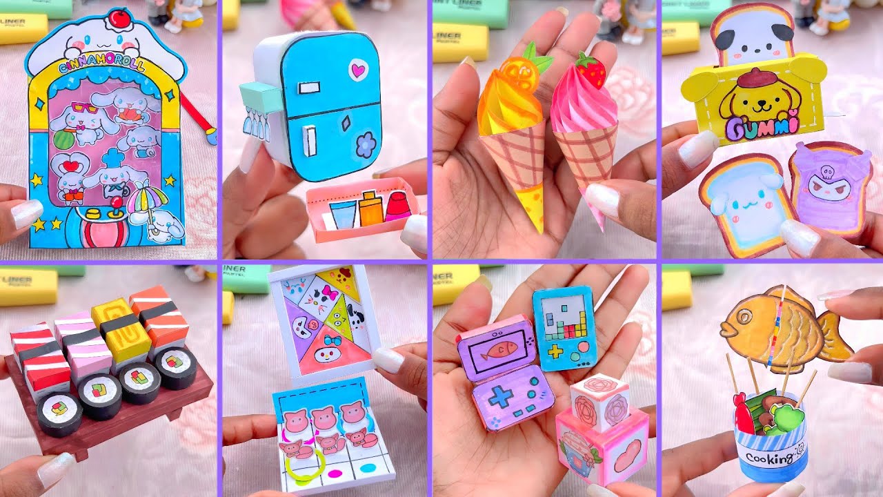 DIY Miniature Crafts Idea / Easy Craft Ideas /Paper Craft Ideas / Easy way to make when you’re bored