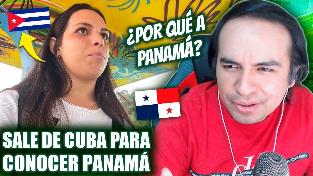 CUBANA CONOCE PANAMÁ, casi llora de la emoción - Guatemalteco reacciona |MultiSanchez|
